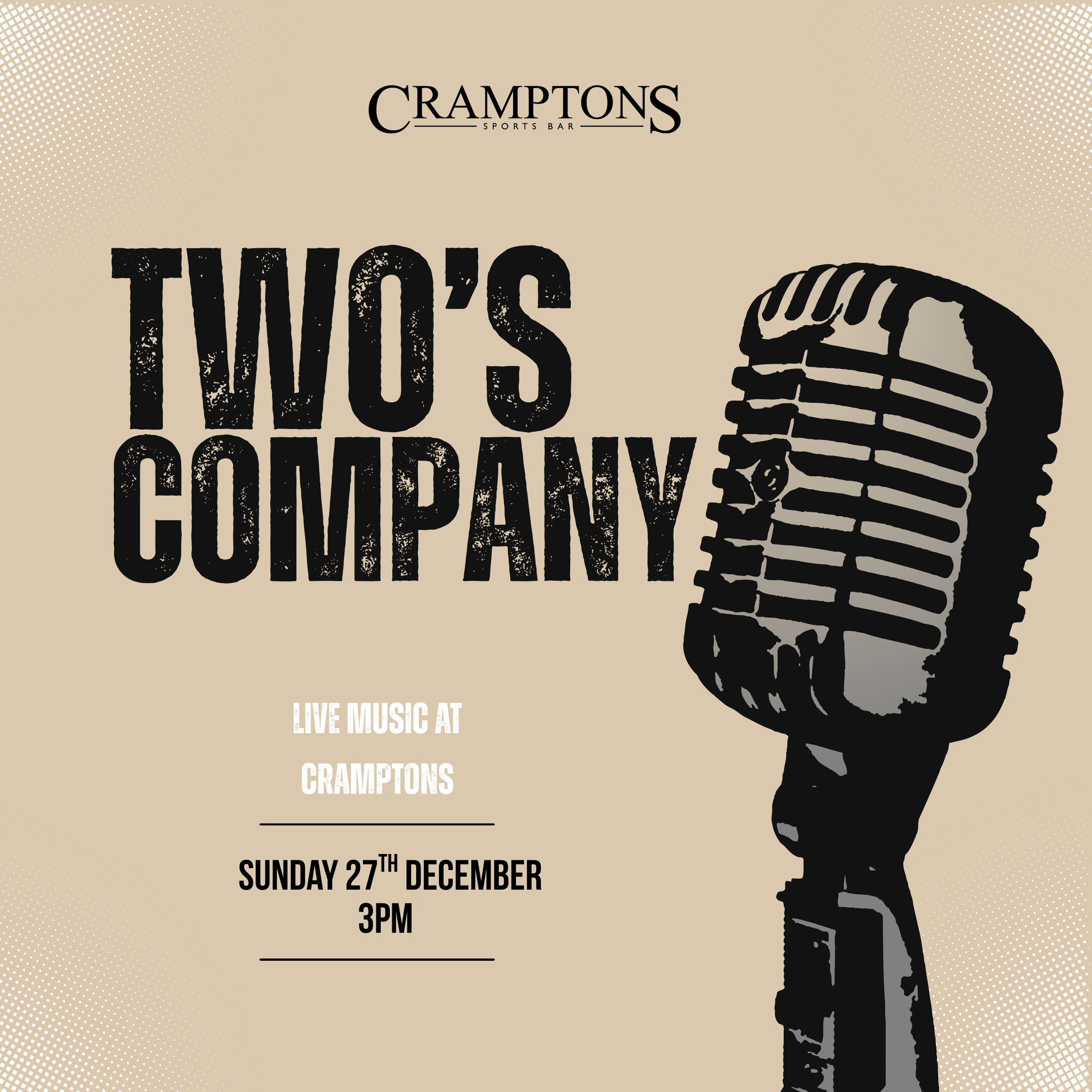TWO’S COMPANY