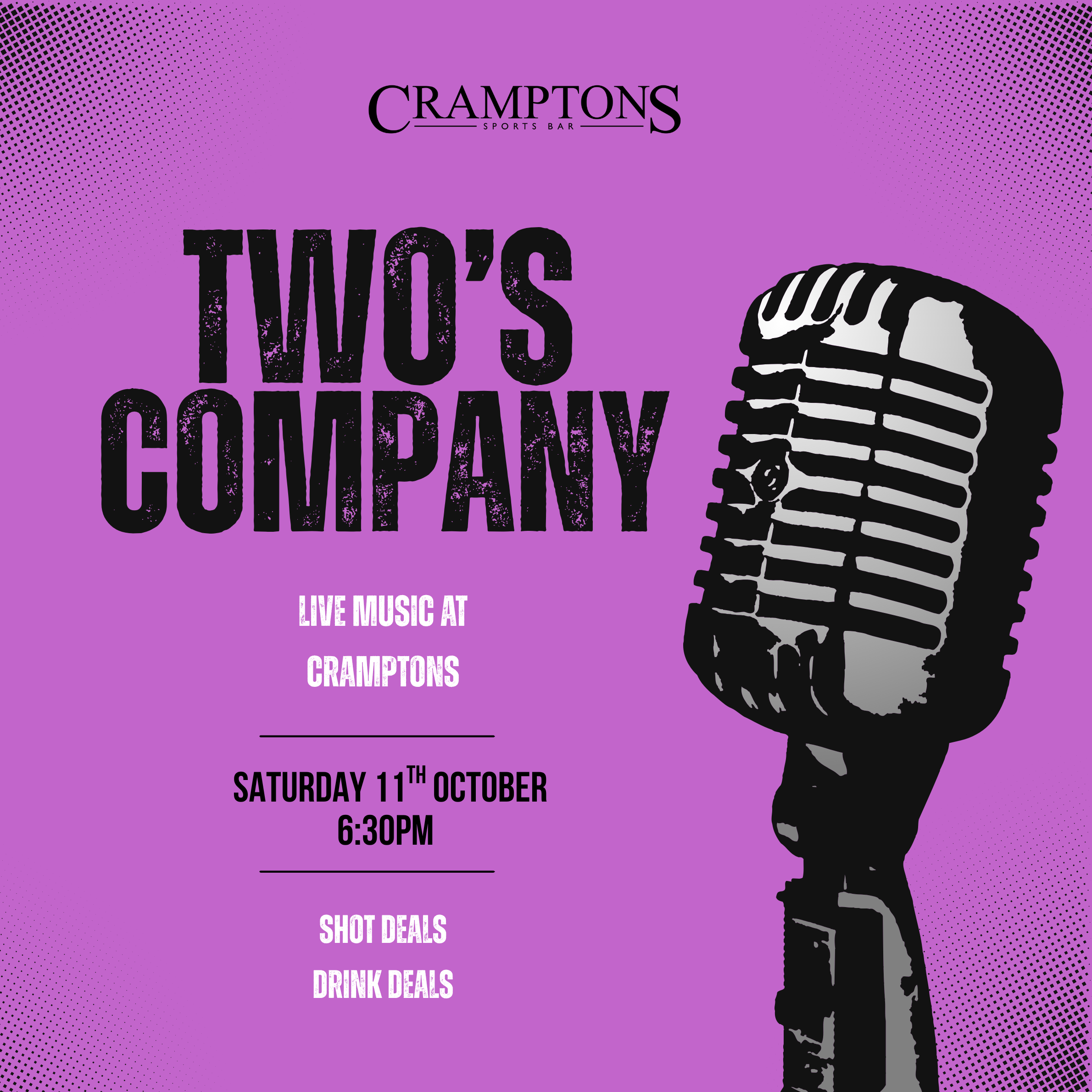 TWO’S COMPANY